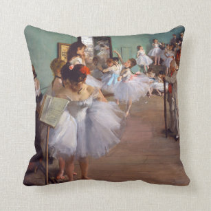 Coussin Classe de danse, Edgar Degas