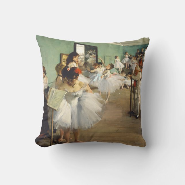 Coussin Classe de danse Edgar Degas (Recto)