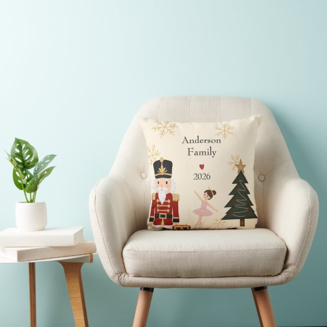 Coussin Classic Nutcracker Christmas (Chaise)