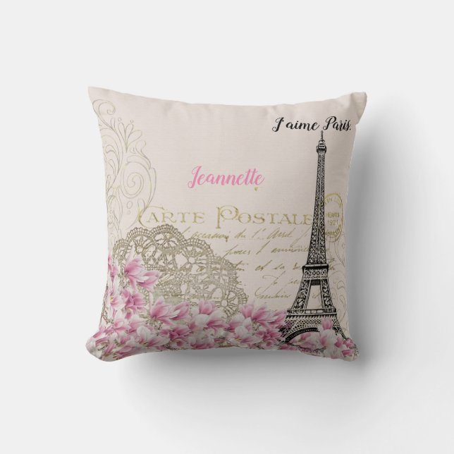 Coussin Classic Paris Motif (Recto)