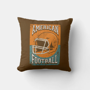 Coussin Classic Vintage rétro Football américain