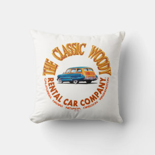 Coussin Classic Woody Rental Car Company Logo Ver 4.0