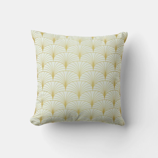 Coussin Classique Art Déco Motif sans faille. Styli géomét (Recto)