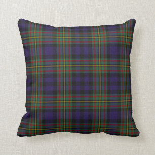 Coussin classique de plaid de tartan de MacLellan