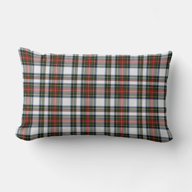 Coussin classique de plaid de tartan de robe de (Recto)