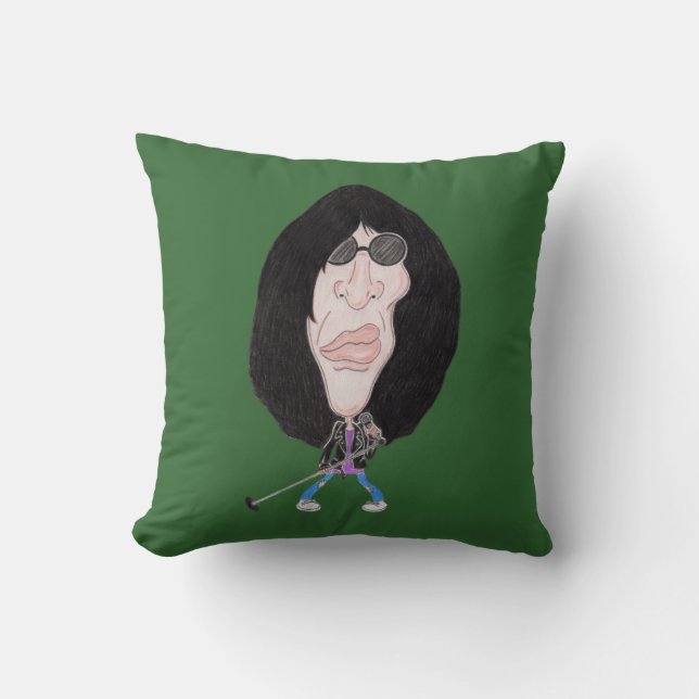 Coussin classique des années 80 de punk rock de (Recto)