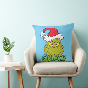 Coussin Classique Le Grinch Mauvais ou gentil