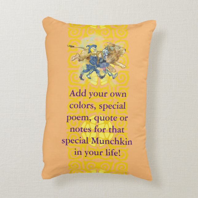 COUSSIN CLASSIQUE PERSONNALISÉ DE L'OZ (Dos(Vertical))