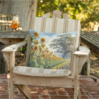 Coussin Classy Country Cottage Floral Art Peinture