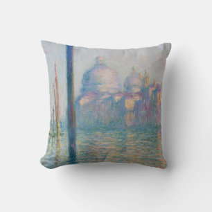 Coussin Claude Monet Grand Canal Venise Italie Voyage