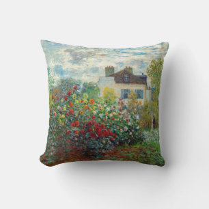 Coussin Claude Monet - Le Jardin de l'Artiste à Argenteuil