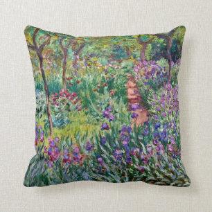 Coussin Claude Monet - Le jardin de l'artiste à Giverny