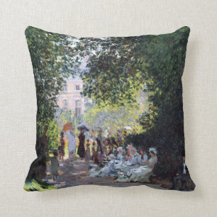 Coussin Claude Monet le Parc Monceau
