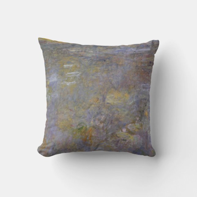 Coussin Claude Monet | l'étang de nénuphar (Recto)