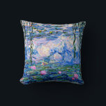 Coussin Claude Monet - Lys à eau, 1919<br><div class="desc">Monet peinture de Water Lilies,  1919,  lancer l'oreiller.</div>