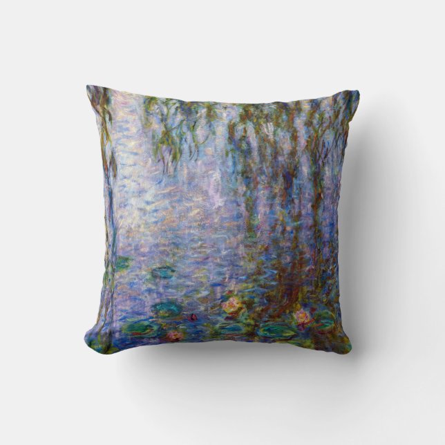 Coussin Claude Monet - Lys d'eau (Recto)