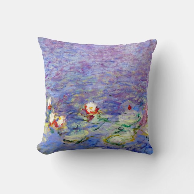 Coussin Claude Monet - Nymphéas (Recto)
