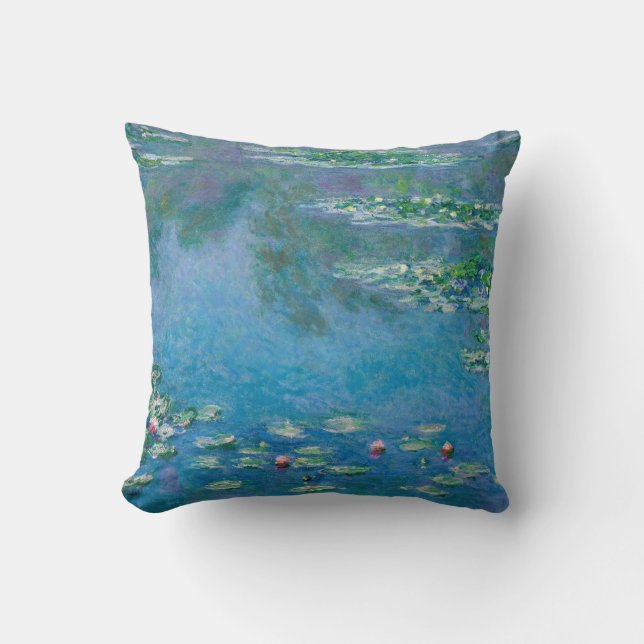 Coussin Claude Monet - Nymphéas 1906 (Recto)