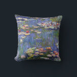 Coussin Claude Monet - Nymphéas / Nymphéas<br><div class="desc">Nymphéas / Nymphéas - Claude Monet,  1916</div>