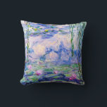 Coussin Claude Monet - Nymphéas / Nymphéas 1919<br><div class="desc">Nymphéas (W.1852) - Claude Monet,  Huile sur toile,  1916-1919</div>