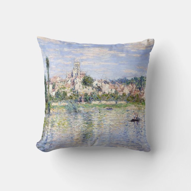 Coussin Claude Monet Vétheuil en été (Recto)