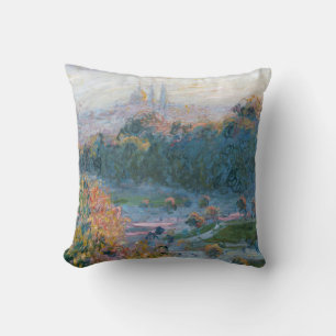 Coussin Claude Monet - Vue des Tuileries, étude