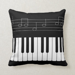 Coussin Clavier de piano