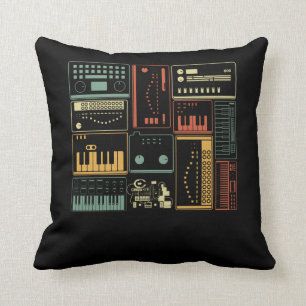 Coussin Clavier du producteur de musique synthétiseur mod
