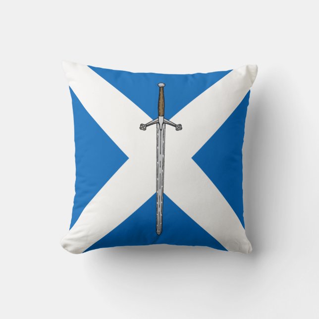 Coussin Claymore et Saltire (Recto)
