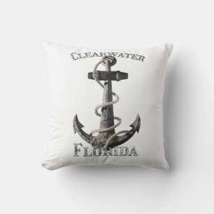 Coussin Clearwater Florida Vacation Nautical Anchor