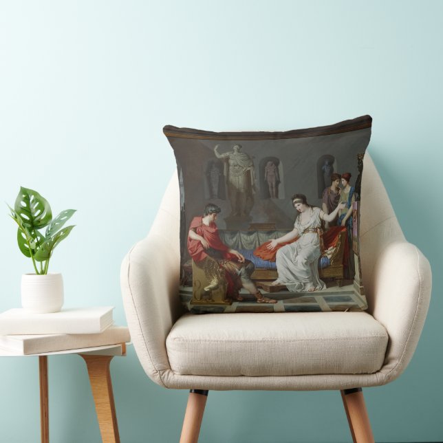 Coussin Cléopâtre et octave par Louis Gauffier (Chaise)
