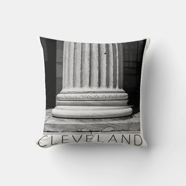 Coussin Cleveland - détail de colonne (Recto)