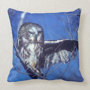 Coussin Cligner de l'oeil le hibou