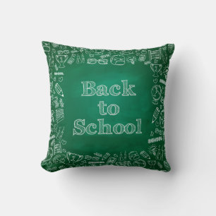Coussin Clipart "Retour à l'école" à bord