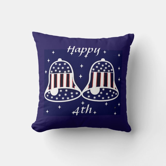 Coussin Clochettes patriotiques II (Recto)