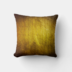 Coussin Closeup ? jaune ? mur ? texture ? pour ? vintage ?