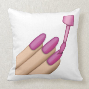 Coussin Clou rose polonais - Emoji