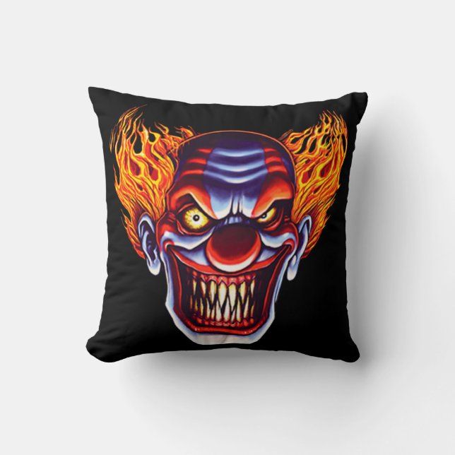 Coussin Clown de l'enfer (Recto)