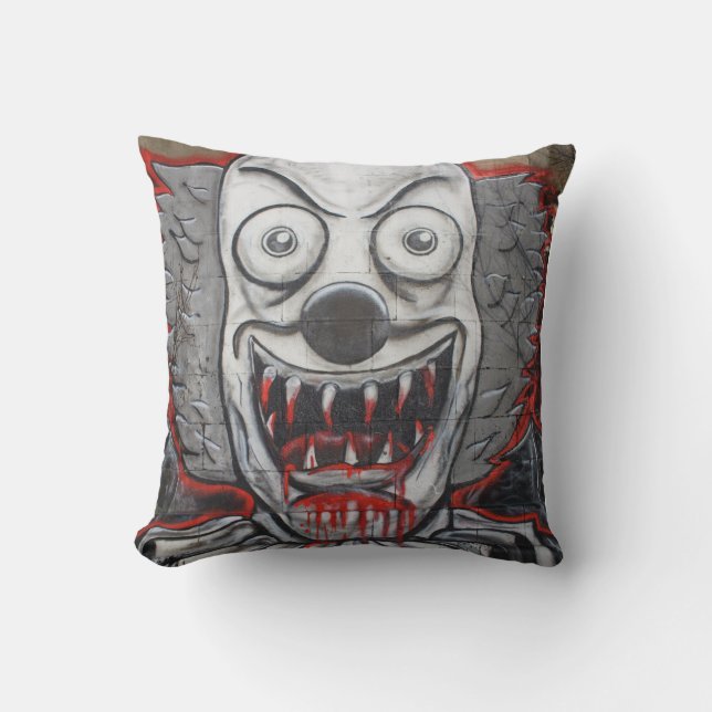 Coussin Clown déplaisant (Recto)