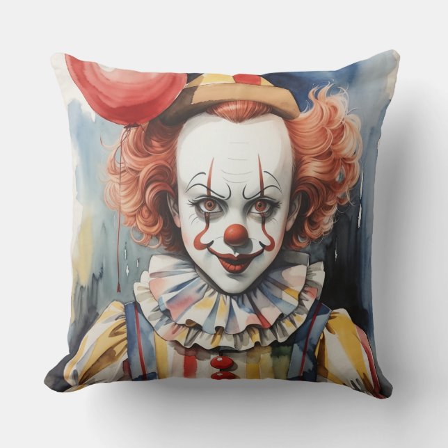 Coussin Clown déplaisant (Recto)