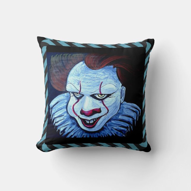 Coussin Clown : Mal (Recto)