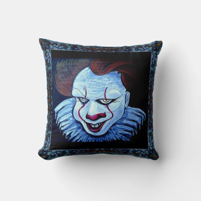 Coussin Clown : Mal (Recto)