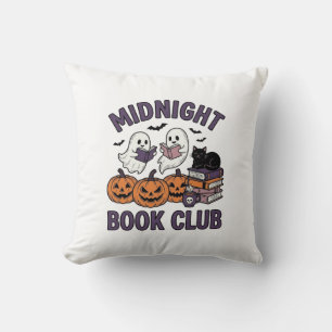 Coussin Club de lecture de minuit pour la conception de le