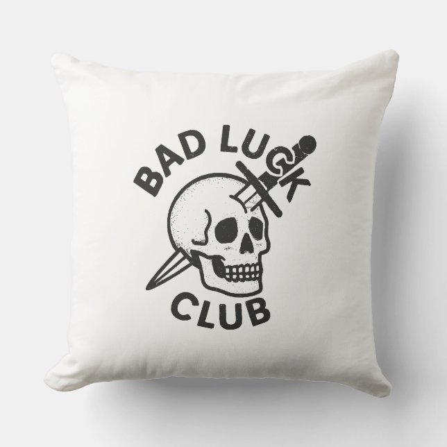 Coussin Club de mauvaise chance (Recto)