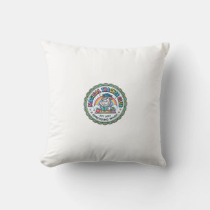 Coussin Club de professeur magique licorne drôle cadeau mi