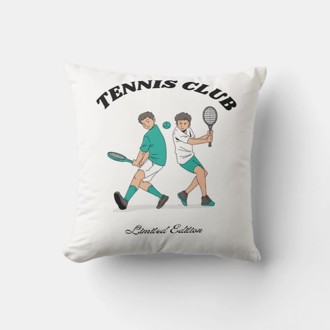 Coussin Club de tennis (Recto)