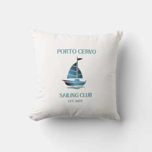 Coussin Club de voile de Porto Cervo Luxe