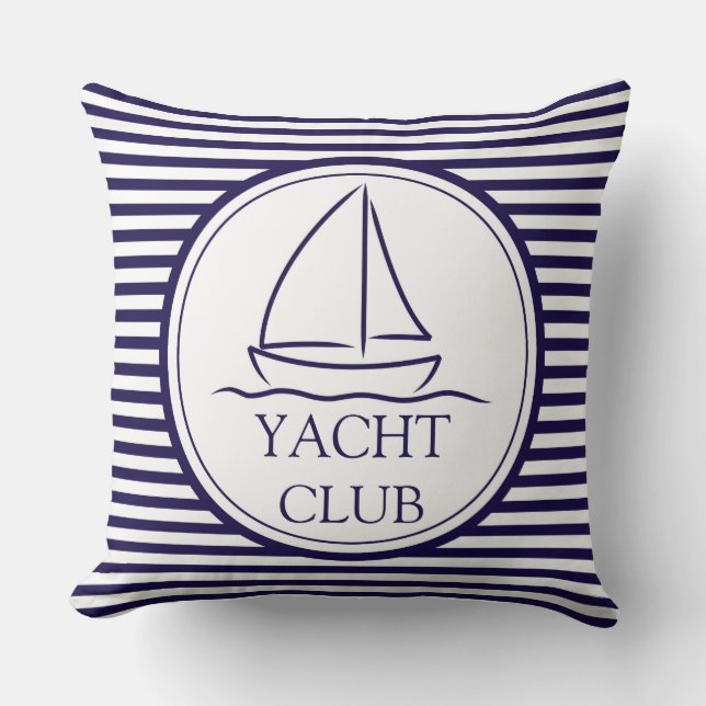 Coussin Club de yacht (Recto)