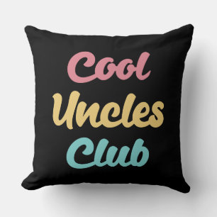 Coussin Club des oncles cool II