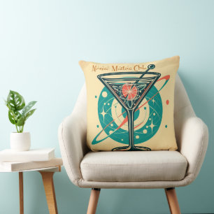 Coussin Club Martini atomique
